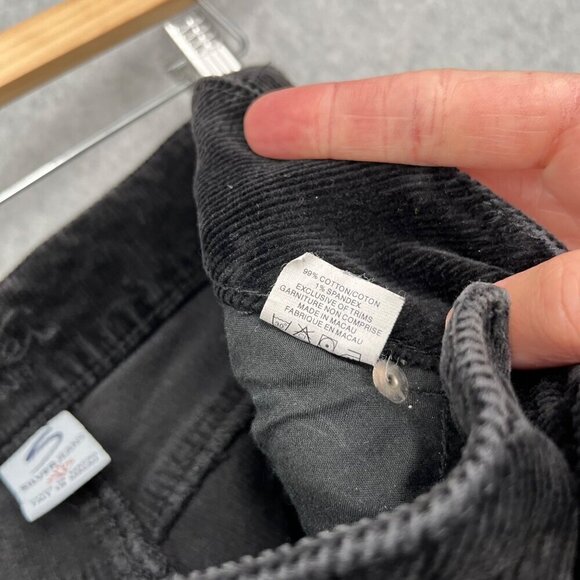 Silver Jeans Womens Corduroy Bootcut Pants Size 31 Black Classic Neutral - Picture 8 of 13